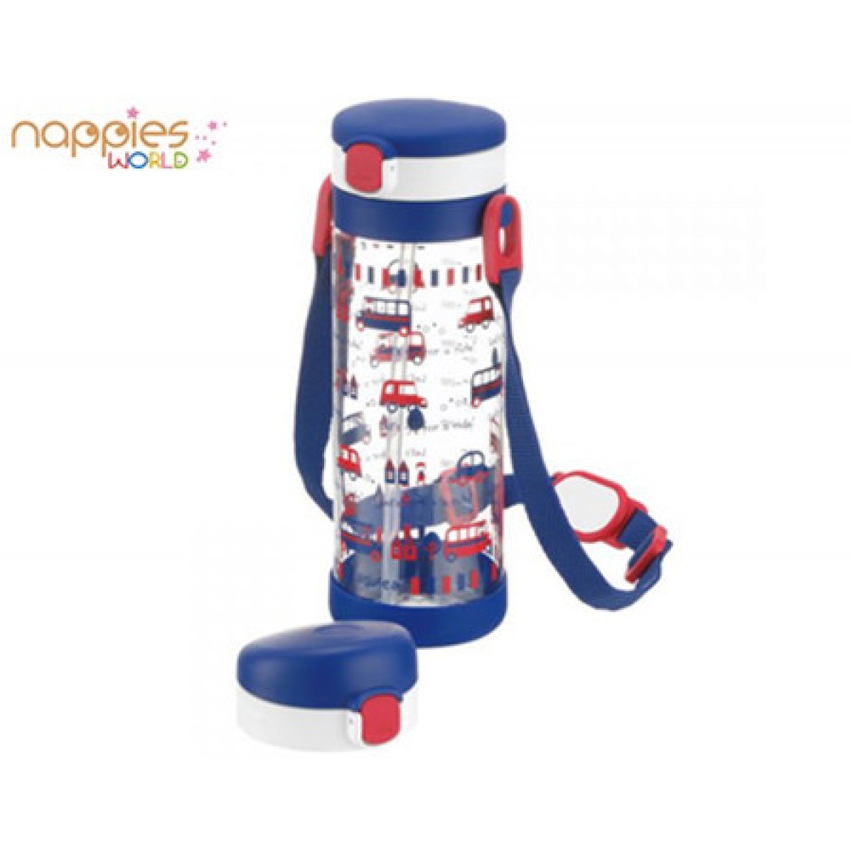 Richell PPSU in Drinking Bottle (Straw Straight drink) 450ml