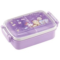 Skater Antibacterial Airtight Lunchbox With Divider 450ml (Purple Pokemon)