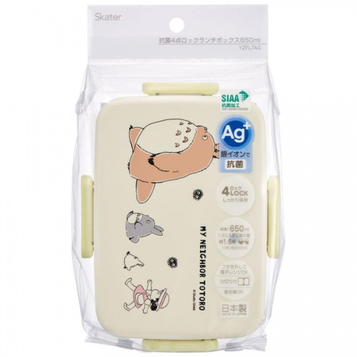 Skater Antibacterial 650mL Lunchbox （Totoro）