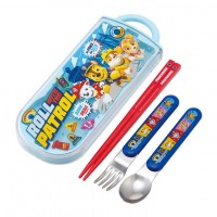 Japan SKATER Antibacterial dishwasher-safe sliding trio set（ Paw Patrol ）