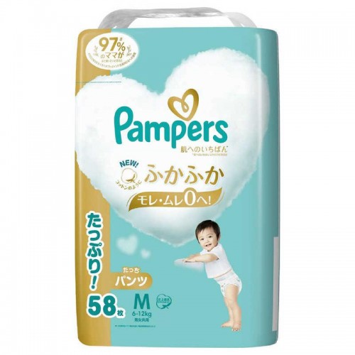 Pampers Premium Nappy Pants M 58pcs (6-12KG)