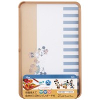 Skater Antibacterial Chopping Board with Side Guards (Mickey and Minnie）32.5*21cm