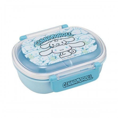 Skater Antibacterial Airtight Oval Lunch Box 360mL (Cinnamoroll) Skater Antibacterial Airtight Oval Lunch Box 360mL (Cinnamoroll)