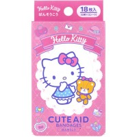 First Aid Band Aids Plasters 18pcs (Hello Kitty) First Aid Band Aids Plasters 18pcs (Hello Kitty)