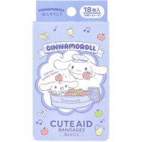 First Aid Band Aids Plasters 18pcs (Cinnamoroll) First Aid Band Aids Plasters 18pcs (Cinnamoroll)