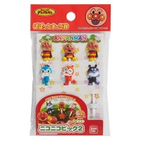 Japan Mama's Assist Lunch Box food Picks 6pcs（Anpanman）