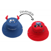 Flap Jack Kids Reversible Baby & Kids Sun Hat - Monster Car Flap Jack Kids Reversible Baby & Kids Sun Hat - Monster Car