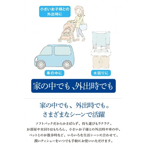 Japan GOO.N Super Soft Moisturizing Tissue (120pcs*5 Pack) Japan GOO.N Super Soft Moisturizing Tissue (120pcs*5 Pack)