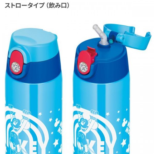 Thermos Vacuum Insulated 2-Way Bottle 600ml (Mickey Blue) Thermos Vacuum Insulated 2-Way Bottle 600ml (Mickey Blue)