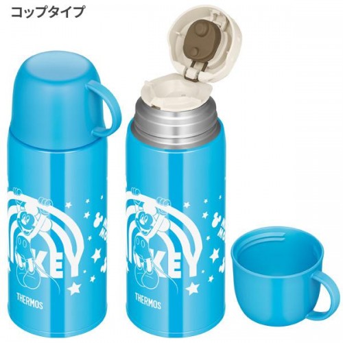 Thermos Vacuum Insulated 2-Way Bottle 600ml (Mickey Blue) Thermos Vacuum Insulated 2-Way Bottle 600ml (Mickey Blue)