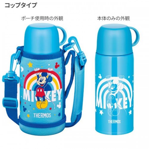 Thermos Vacuum Insulated 2-Way Bottle 600ml (Mickey Blue) Thermos Vacuum Insulated 2-Way Bottle 600ml (Mickey Blue)