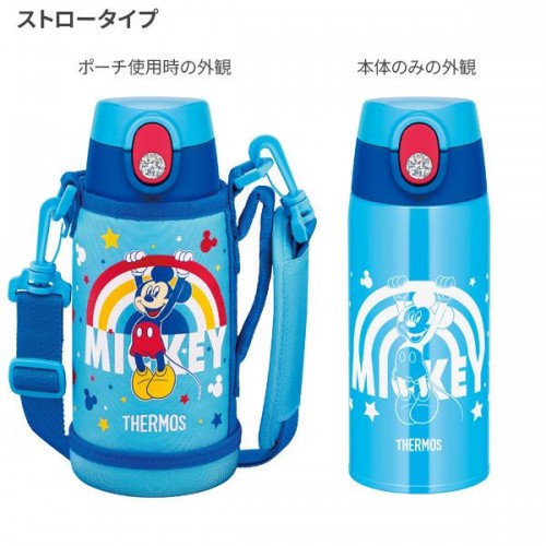 Thermos Vacuum Insulated 2-Way Bottle 600ml (Mickey Blue) Thermos Vacuum Insulated 2-Way Bottle 600ml (Mickey Blue)