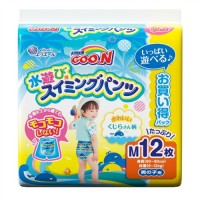 GOO.N Swimming Pants Boy Size M（7~12kg） 12pcs