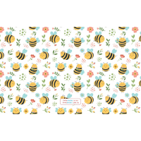 NZ little shades window shades SPF 60+ (Buzzing Bees) 