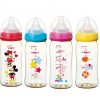 Pigeon SofTouch Peristaltic Plus Wide Neck Nursing Bottle PPSU 240ml (M Teat Pink）