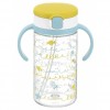 Japan Richell Aqulea Outing Straw Mug 320ml Yellow 