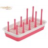 INOMATA Bottle Drying Rack (Pink)