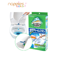 Japan Johnson Disposable Toilet Brush+ 4 Refill Pack