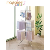 3 Layers Foldable Clothes Airer