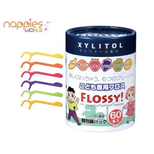 Xylitol Children Dental Floss (60pcs) Xylitol Children Dental Floss (60pcs)