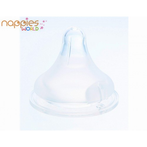 Pigeon Peristaltic Plus Teat M 2pack (3month+)