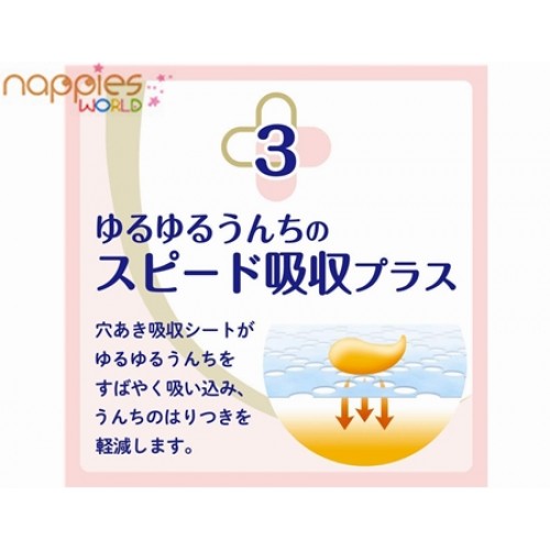  Japan Goo.N Plus Premium Sensitive Skin Nappies XL 38pcs (12-20kg)