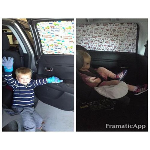 NZ little shades window shades SPF 60+ (zoo) NZ little shades window shades SPF 60+ (zoo)