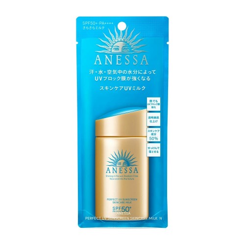 Shiseido ANESSA waterproof sunscreen SPF50+ PA++++ 60ml （gold)