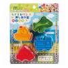 Japan  Plain Bread Punching Die Friend( Transportation / 4pcs) Japan  Plain Bread Punching Die Friend( Transportation / 4pcs)