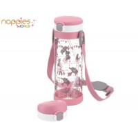 Richell PPSU 2 in 1 Drinking Bottle (Straw+Straight drink)450ml(Pink)